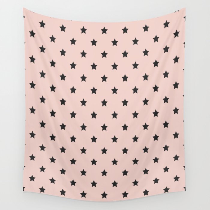 Black Stars Pattern On Pastel Pink Background Wall Tapestry By Tafida Society6 Hot promotions in pastel pink background on aliexpress think how jealous you're friends will be when you tell them you got your pastel pink background on aliexpress. black stars pattern on pastel pink background wall tapestry by tafida