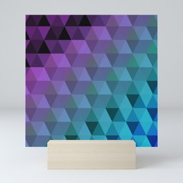 Flight of the Triangles Mini Art Print