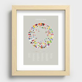 Colours in Culture Recessed Framed Print