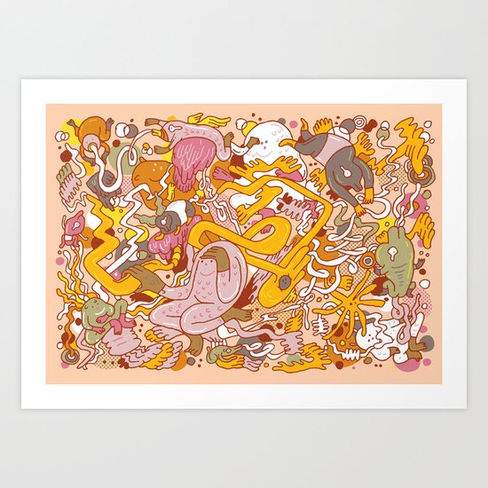 Thunder Art Print