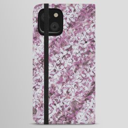 Fancy Paint Rose iPhone Wallet Case