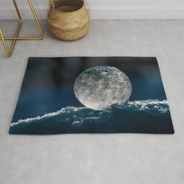 Fallen moon Area & Throw Rug