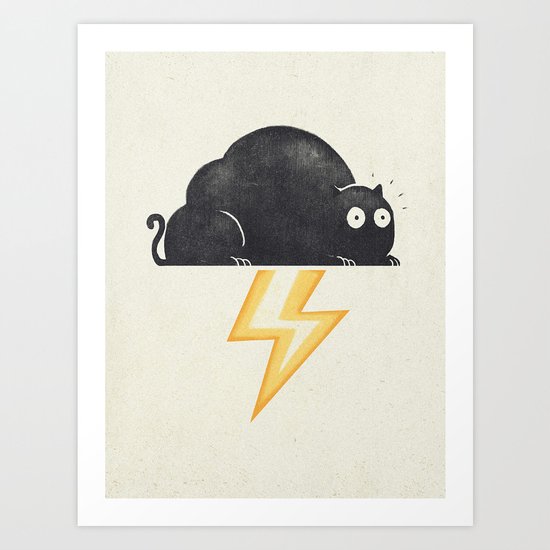 The Thunder Cat Art Print