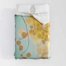 nature's gold Duvet Cover