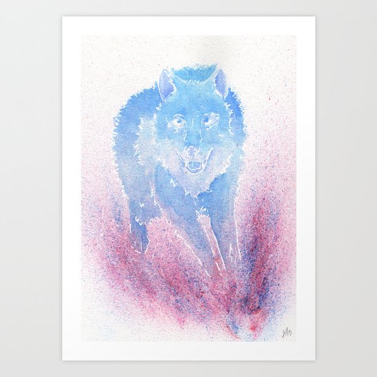 Wild Run Art Print