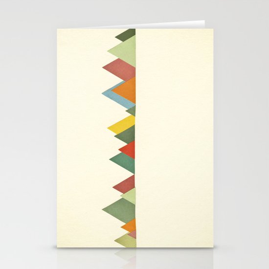 Mountain range Stationery Cards