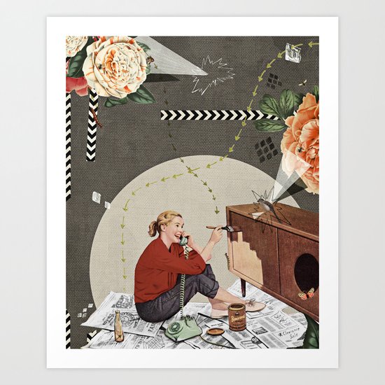 rose red Art Print