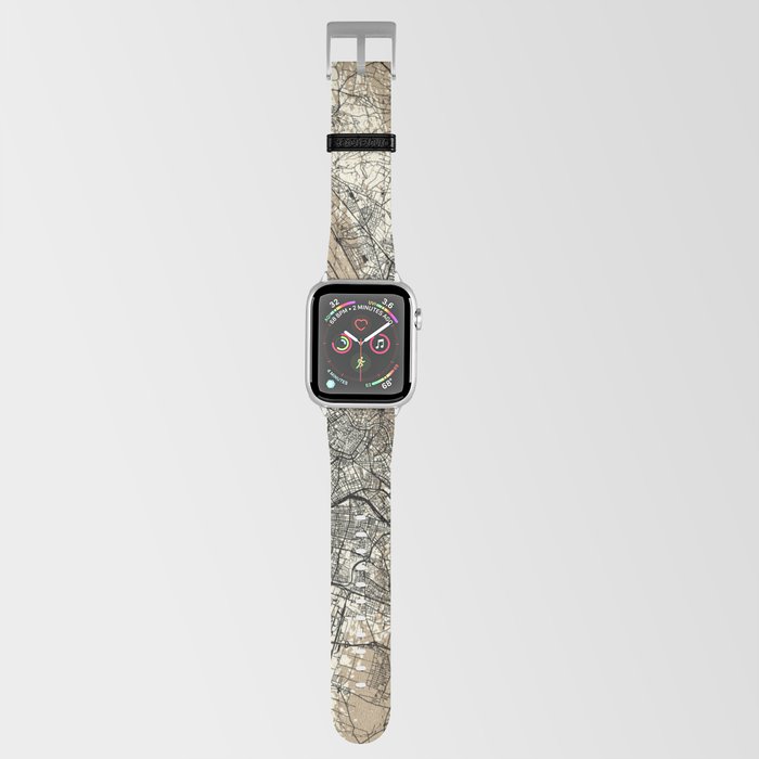 Austria, Vienna - Illustrated Map Apple Watch Band