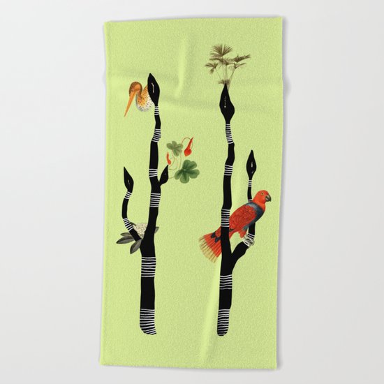 waiting for another day Beach Towel