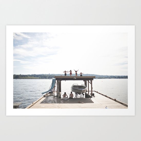 endless summer Art Print