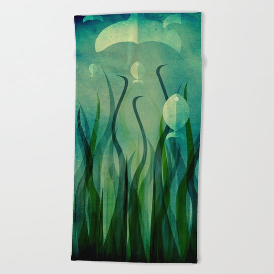 Up Beach Towel