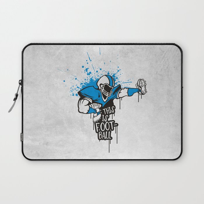 This is FOOTball Laptop Sleeve