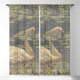 Wetland's Denizen Sheer Curtain