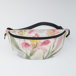 Floral Freedom Watercolor and Love Fanny Pack