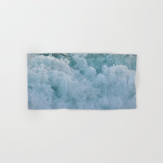 BUBBLES ON THE OCEAN Hand & Bath Towel