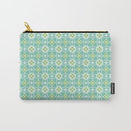 Mediterranean sky blue tiles Carry-All Pouch