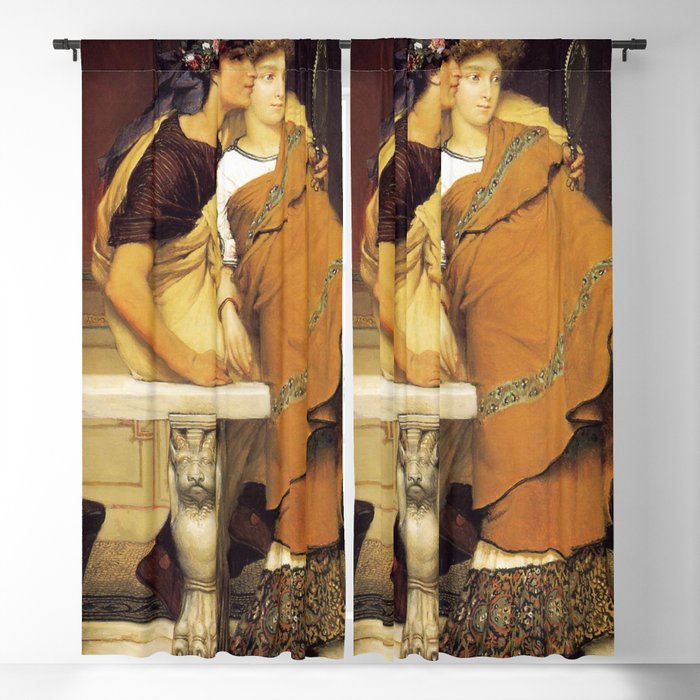 The Honeymoon 1868 by Sir Lawrence Alma Tadema | Reproduction Blackout Curtain