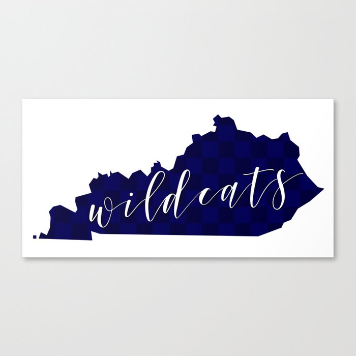 Kentucky Wildcats Canvas Print