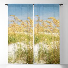 Sea Oats along the Beach Blackout Curtain