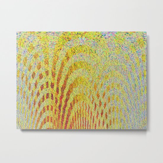 Heat Wave Metal Print