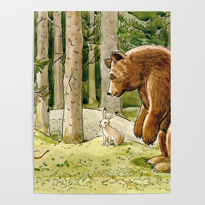 Elsa - Children of the & The Bear Poster by antiquepaperprints | Society6