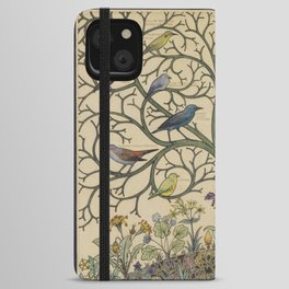 Birds of Many Climes by C.F.A Voysey iPhone Wallet Case