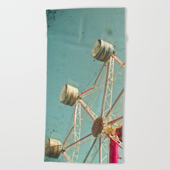 Ferris Wheel Beach Towel