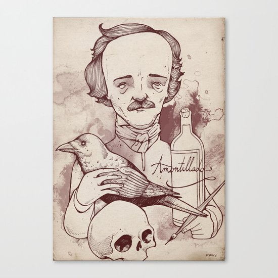 Poe Canvas Print