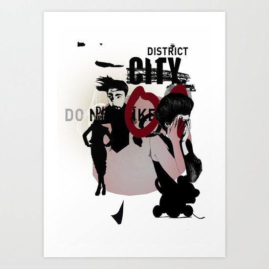 CITY Art Print