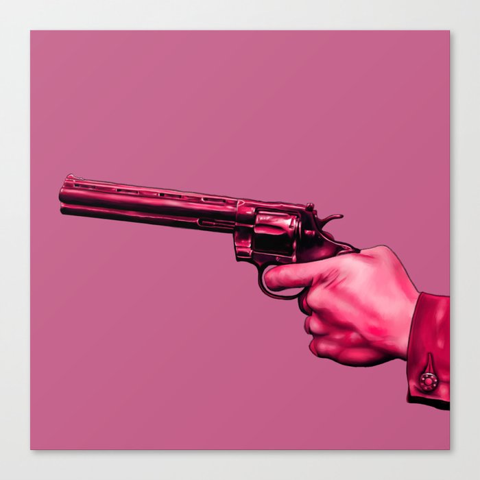 Ruby Gun  Canvas Print