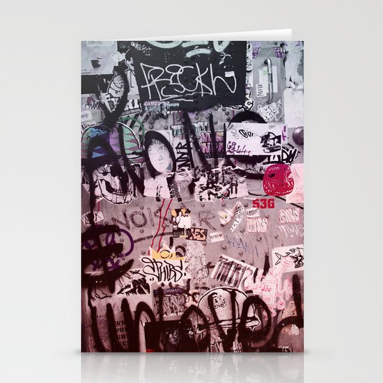 Writing's on the Wall Stationery Cards