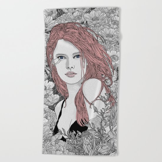 So Pink Beach Towel