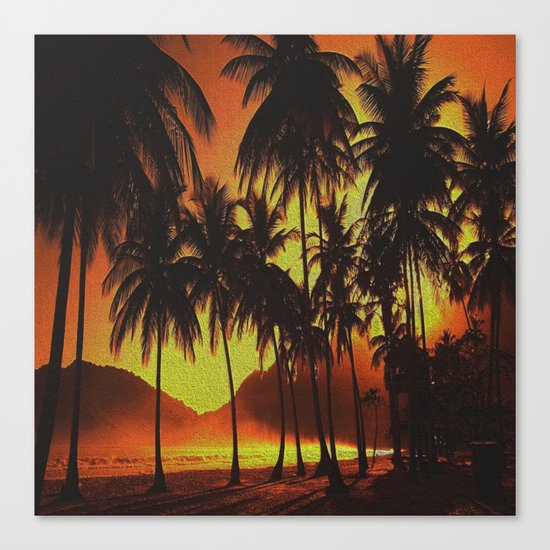 Tropical Beauty Canvas Print
