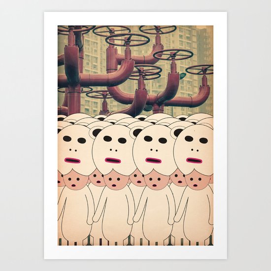 t r e t i p i d i t e s t e Art Print