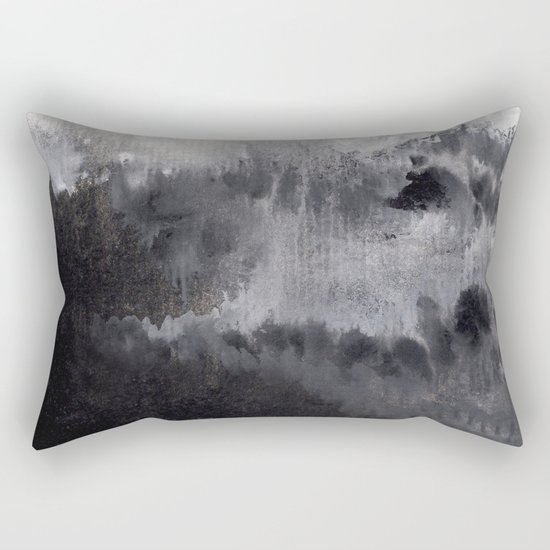 Watercolor abstract landscape 16 Rectangular Pillow
