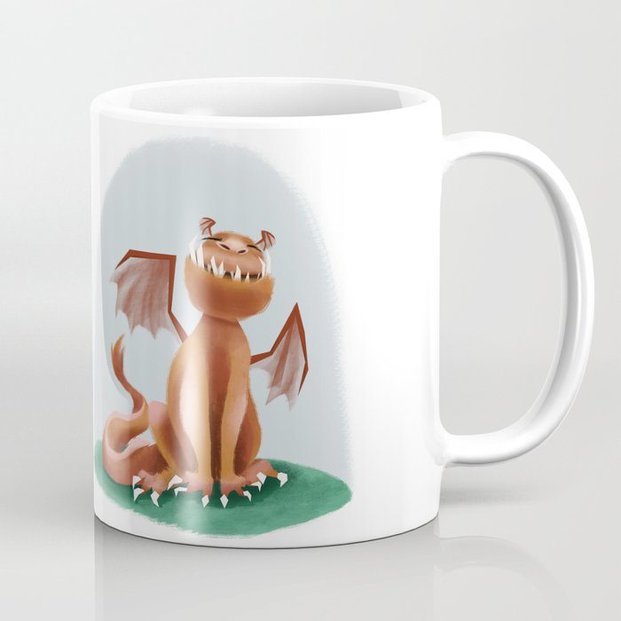 Here Be Dragon Coffee Mug