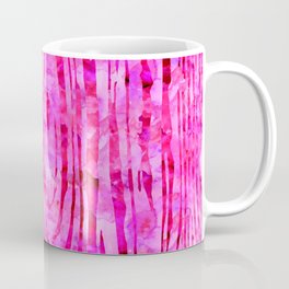 Pink Wood Print Coffee Mug