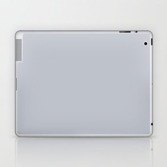Silver Satin Slipper Laptop & iPad Skin