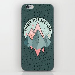 The mountains iPhone Skin