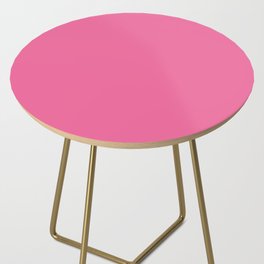 Pink Rose Petals Side Table