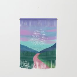 to fly and be free, in nature Wall Hanging