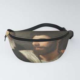 Portrait of the artist and his friend by Raffaello Sanzio  Fanny Pack