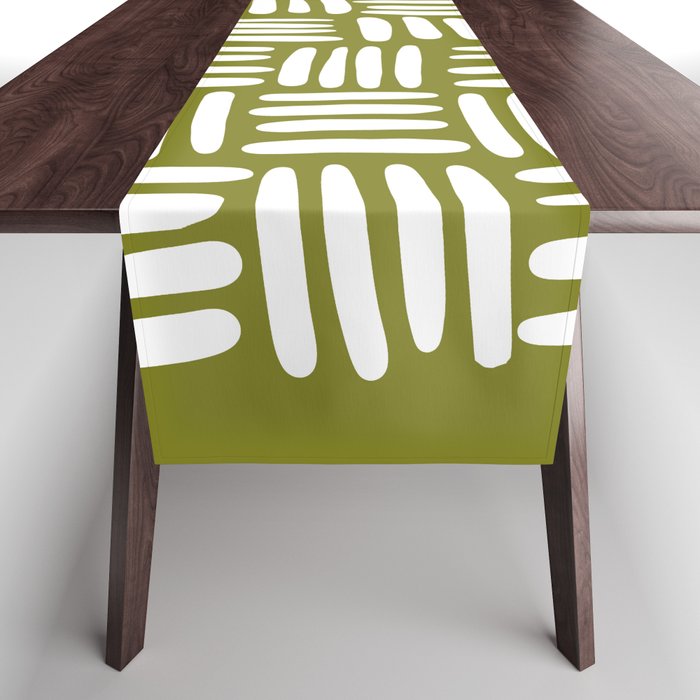 Boho (matcha green) Table Runner