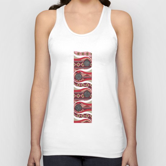 American Native Poster Unisex Tank Top