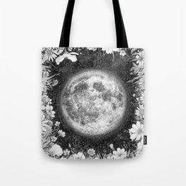 Midnight Moon in the Garden Tote Bag