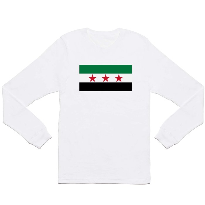 Independence flag of Syria Long Sleeve T Shirt
