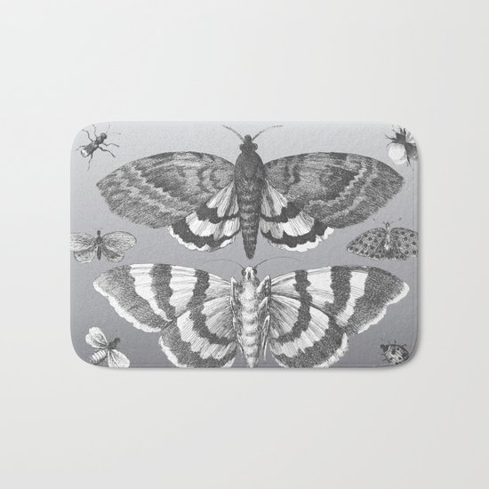 A Lepidopterist delight Bath Mat
