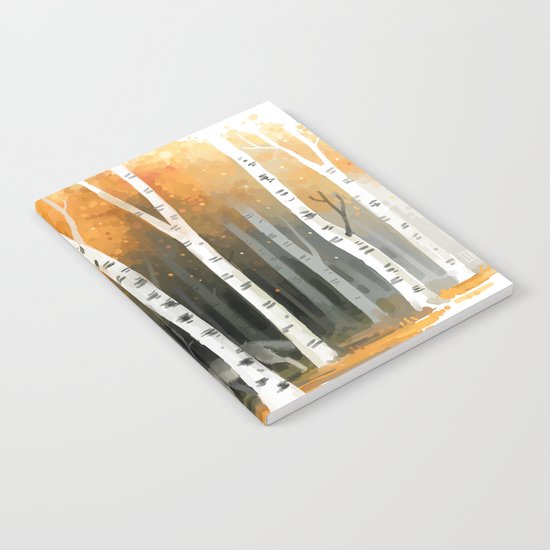 Autumn Wolf Notebook
