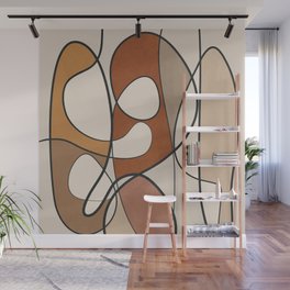 Abstract Line 22 Wall Mural