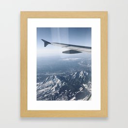 Rocky Mountain Flight Framed Art Print